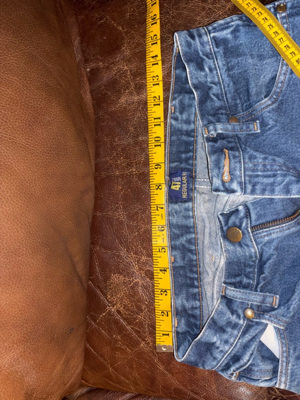 Wrangler Blue Denim Jeans